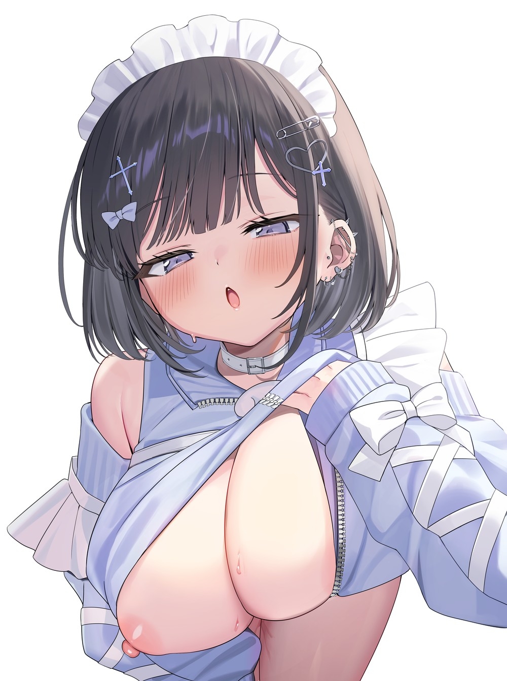 【ダウナーメイド】自作のえっちな改造制服でからかったら、ドSなオーナーにたっぷり分からせられました。〜最弱サブカルメイドのあぅあぅ陥落記録〜 – Preview 5