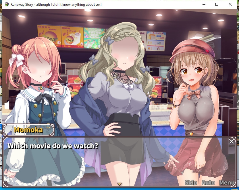 Runaway Story - although I didn't know anything about sex!