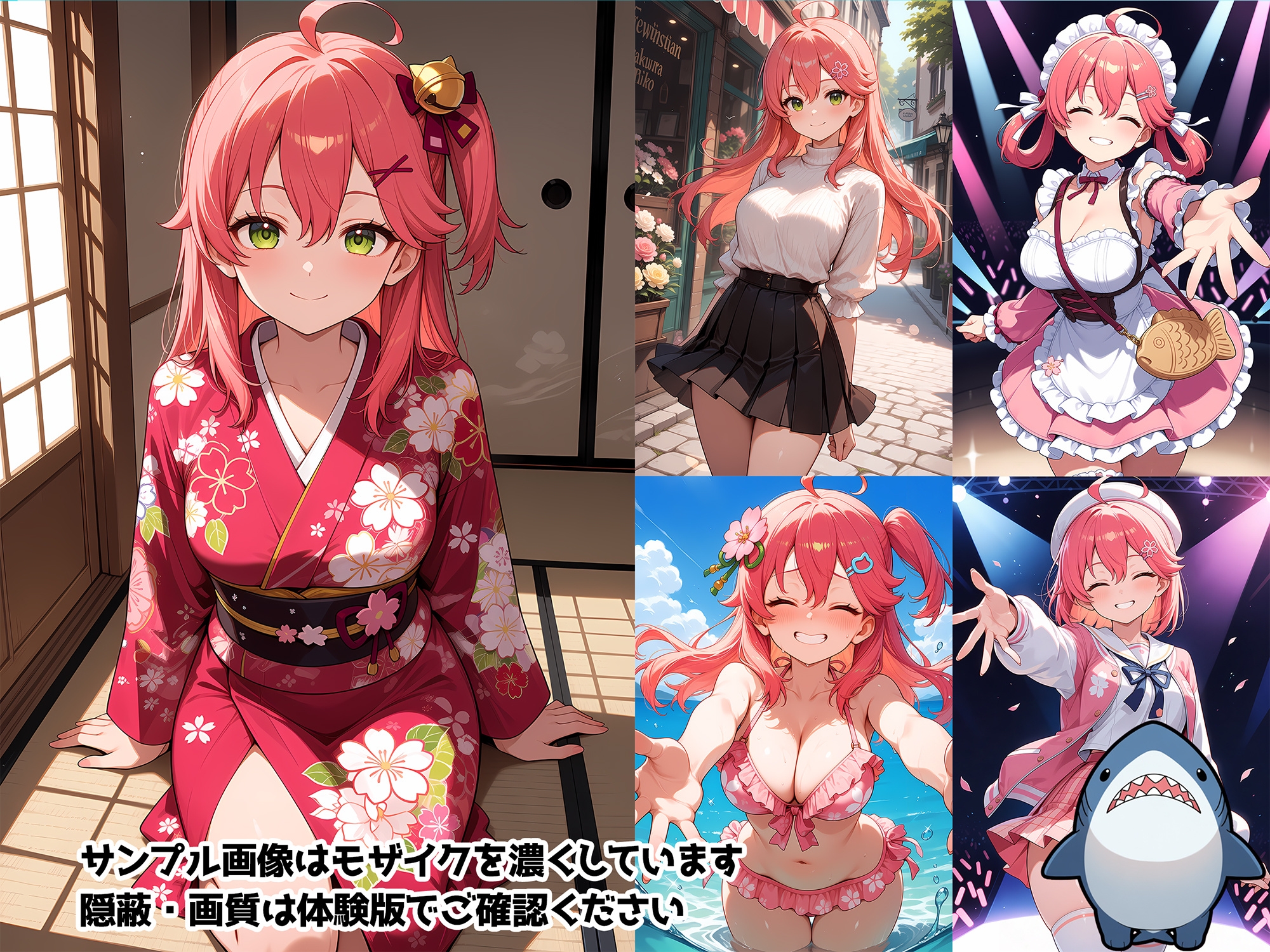 【ホロラ◯ブ】みこちだってエッチがしたい！【500枚】
