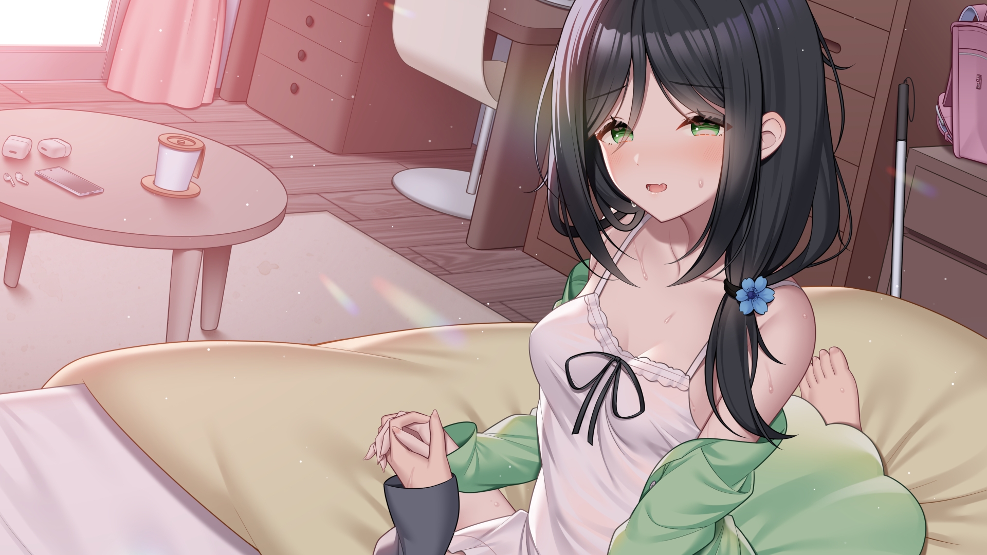 目の見えない純情な姉に誑かされて中出しエッチ 【CV:小花衣こっこ /KU100バイノーラル録音】