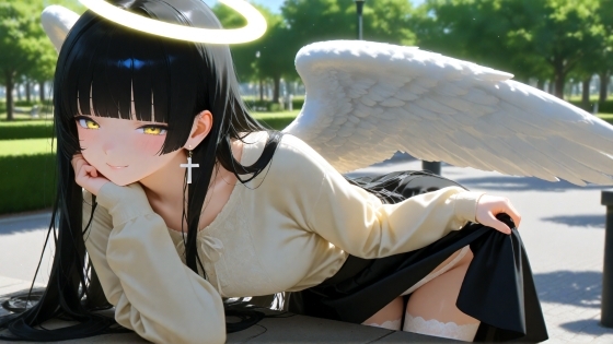 天使たちに見せてってお願いしてみた