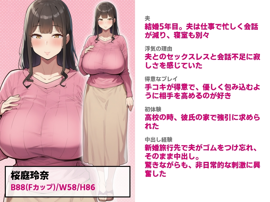 夫不在の自宅で人妻不倫 ～あなたじゃ満足できないの～
