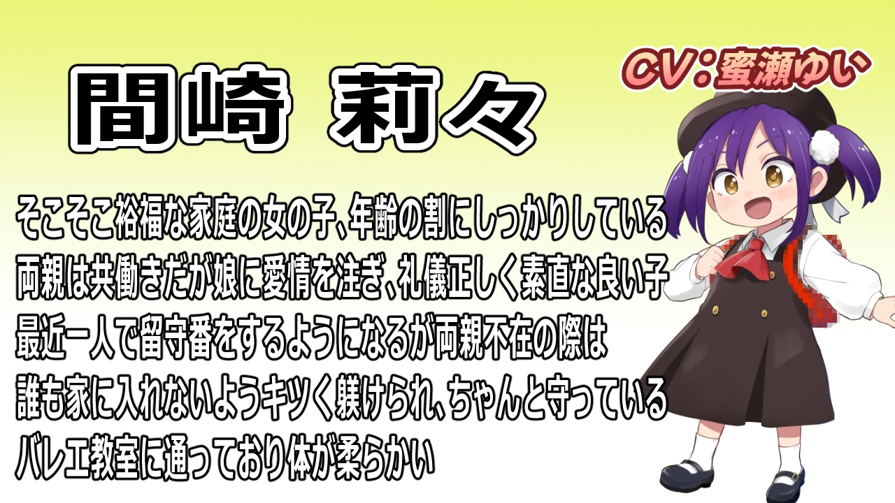 【CV:蜜瀬ゆい】はだかランド