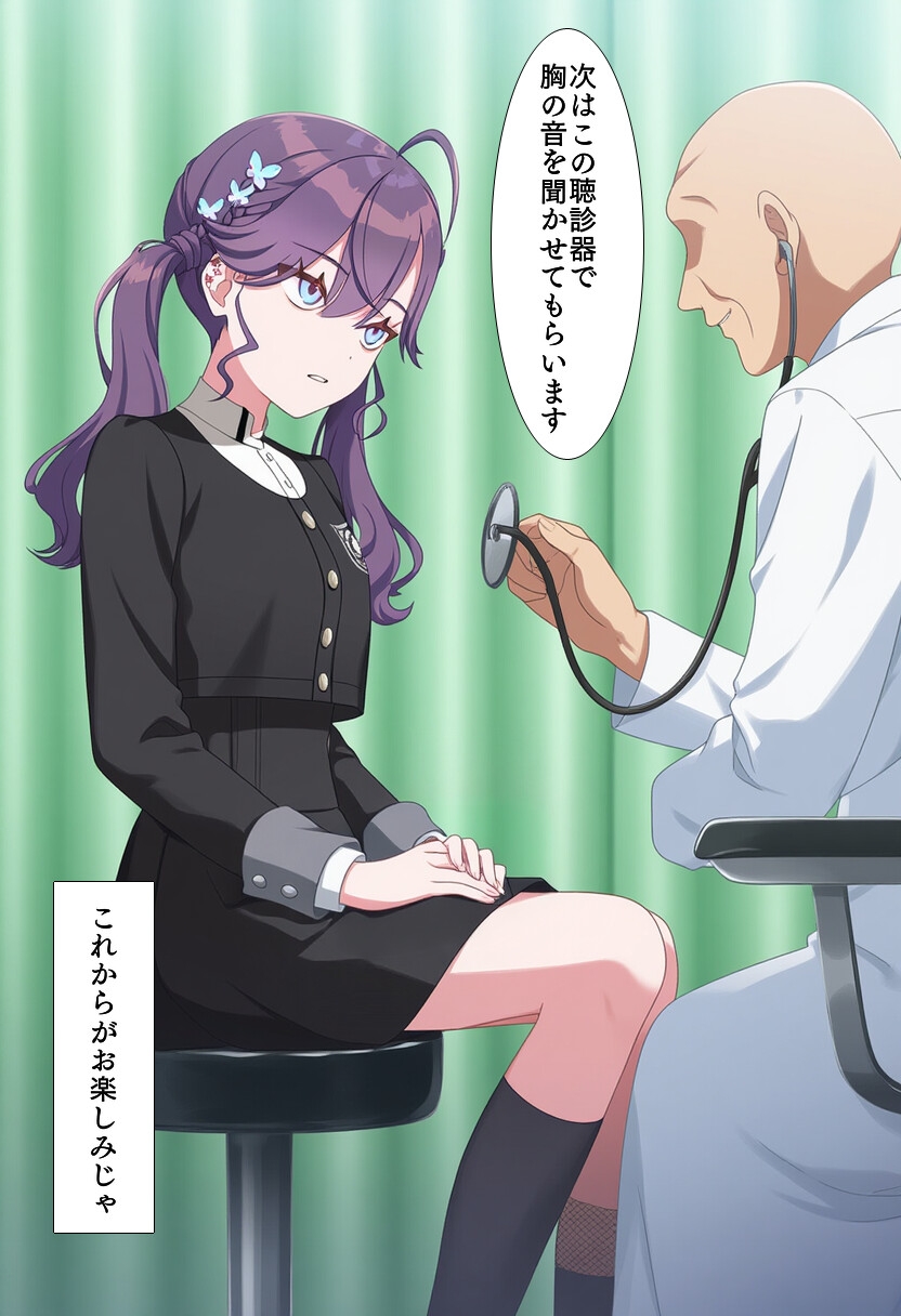 賀〇燐羽 健康診断