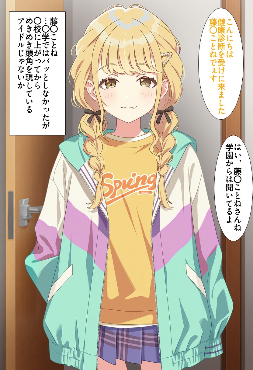藤〇ことね 健康診断