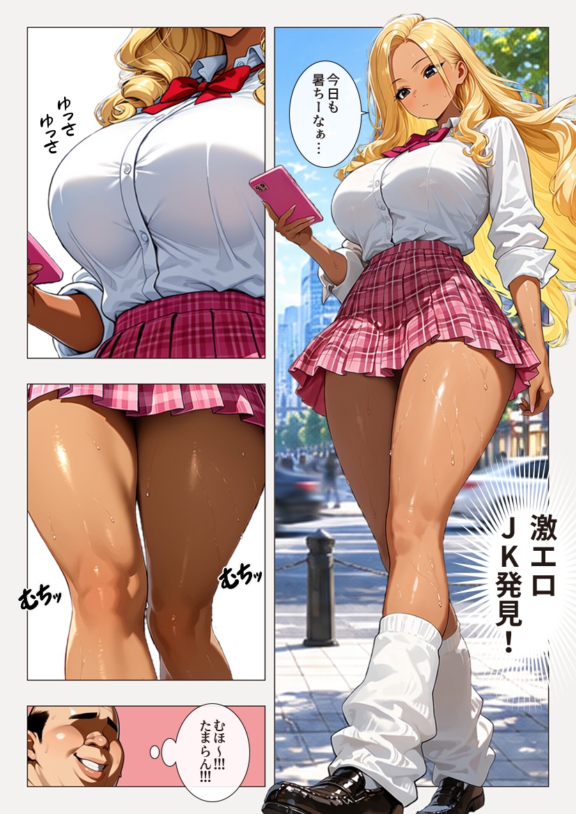 無敵おじさんやりたい放題-ギャルJK編
