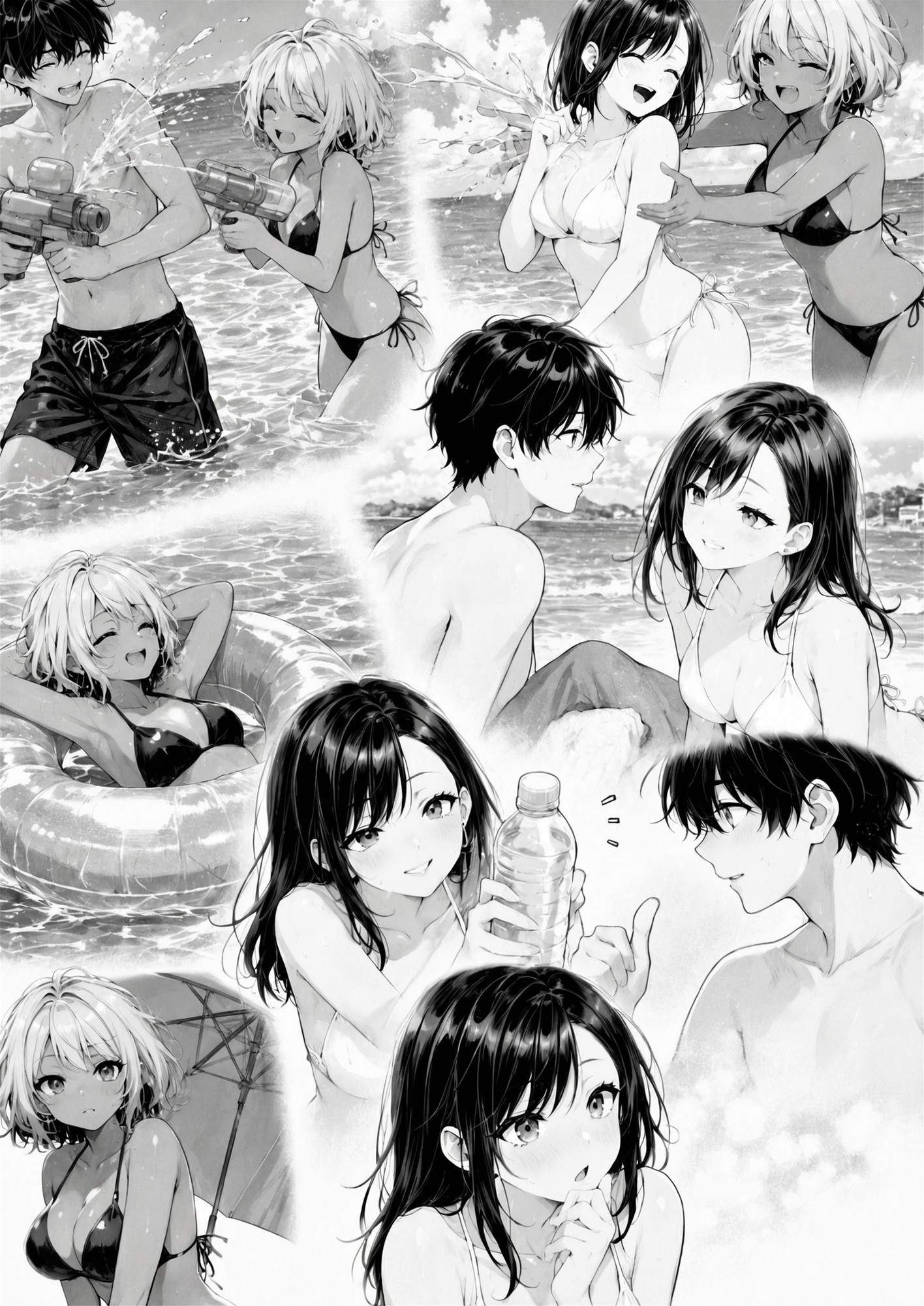 ギャル妹に振り回された夏。気づけば妹の親友と恋をしていた。