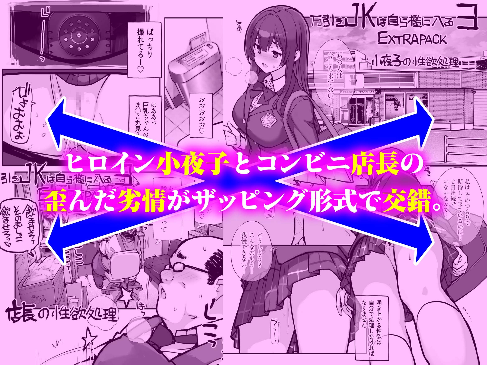 万引きJKは自ら檻に入る3 EXTRA PACK
