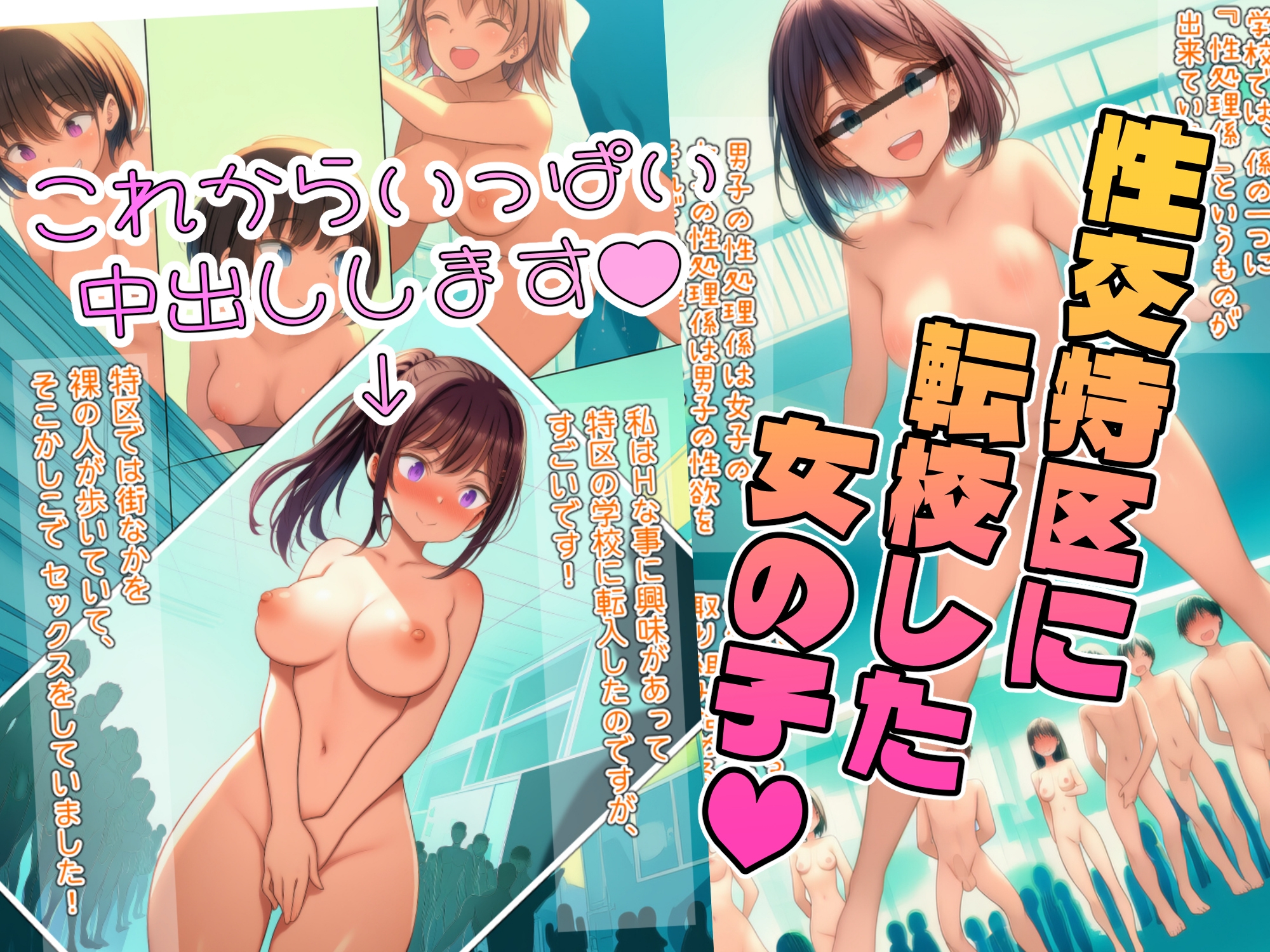 はじめよう！Hで楽しい性処理係の日常♡～精液たっぷりおまんこ絞りっ！～