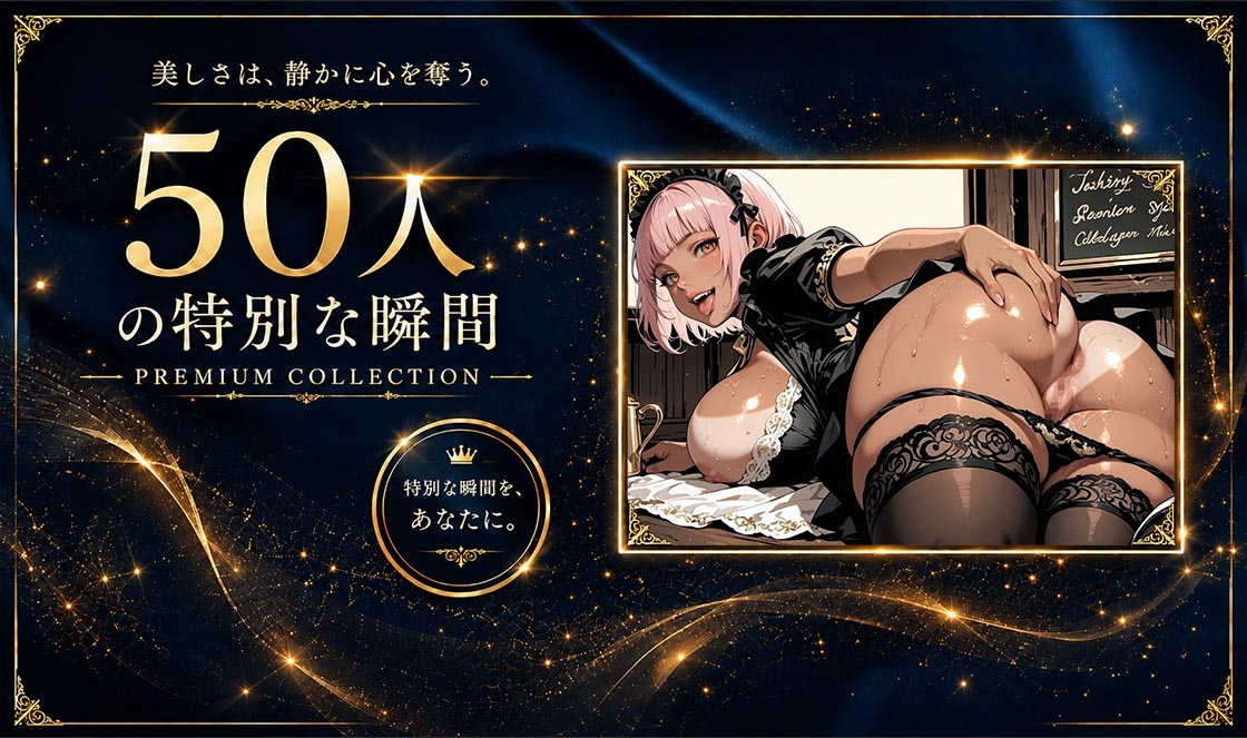 爆乳汗だく黒ギャルメイドのおしり丸見え潮吹き【アニメ動画 No012 横向きバージョン】