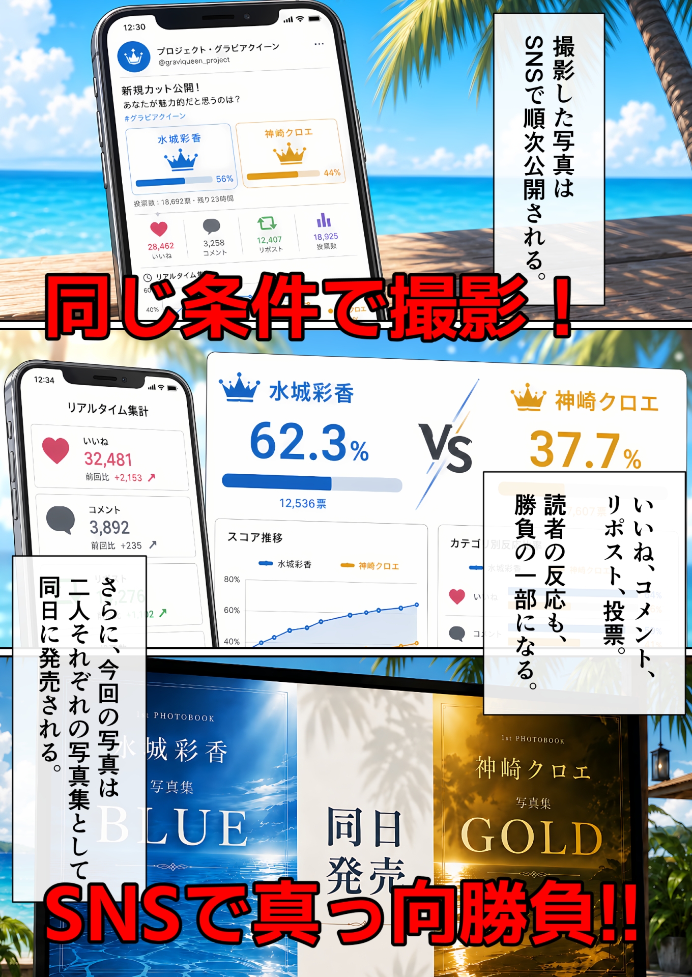 グラドルレズバトル