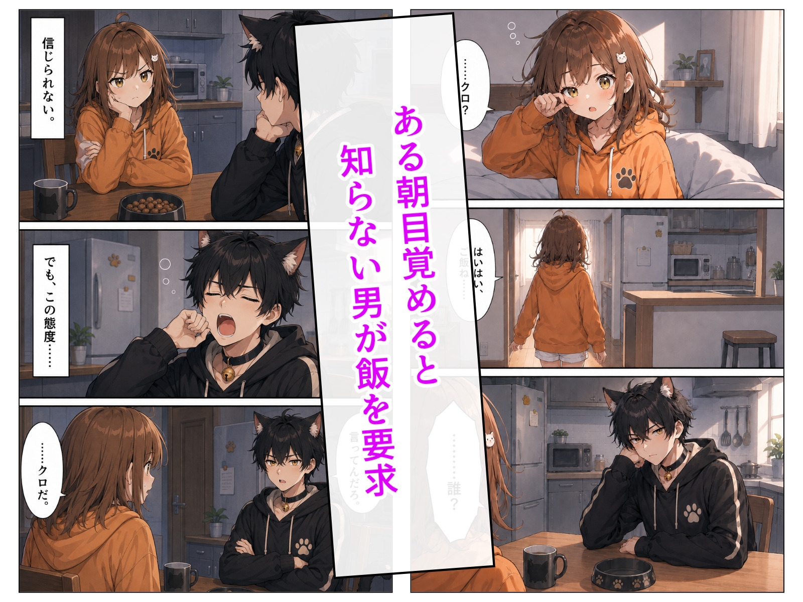 おい、飯。って誰よあんた！?