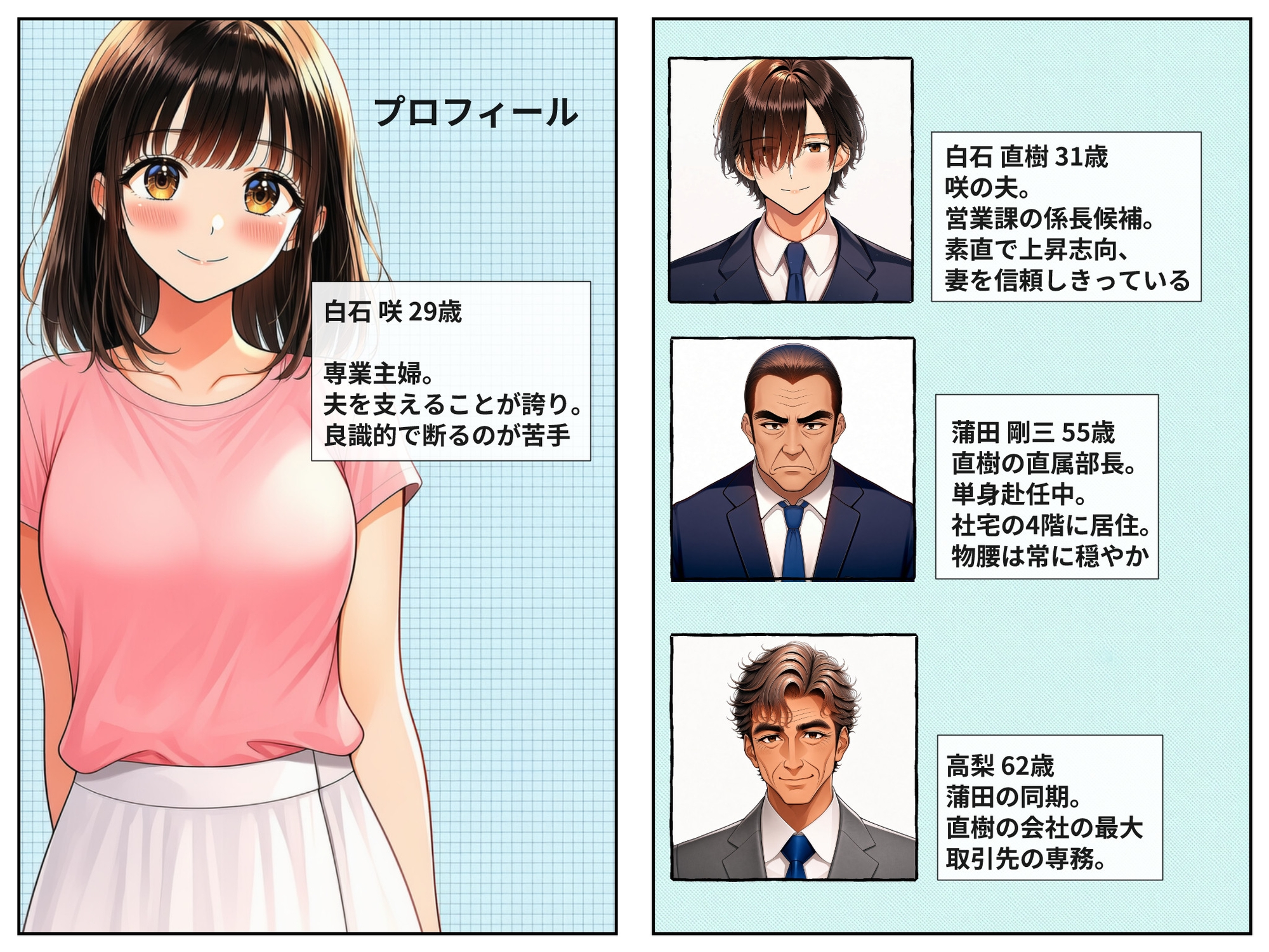 社宅の人妻 〜夫の昇進は、上司の妻役から〜 後編