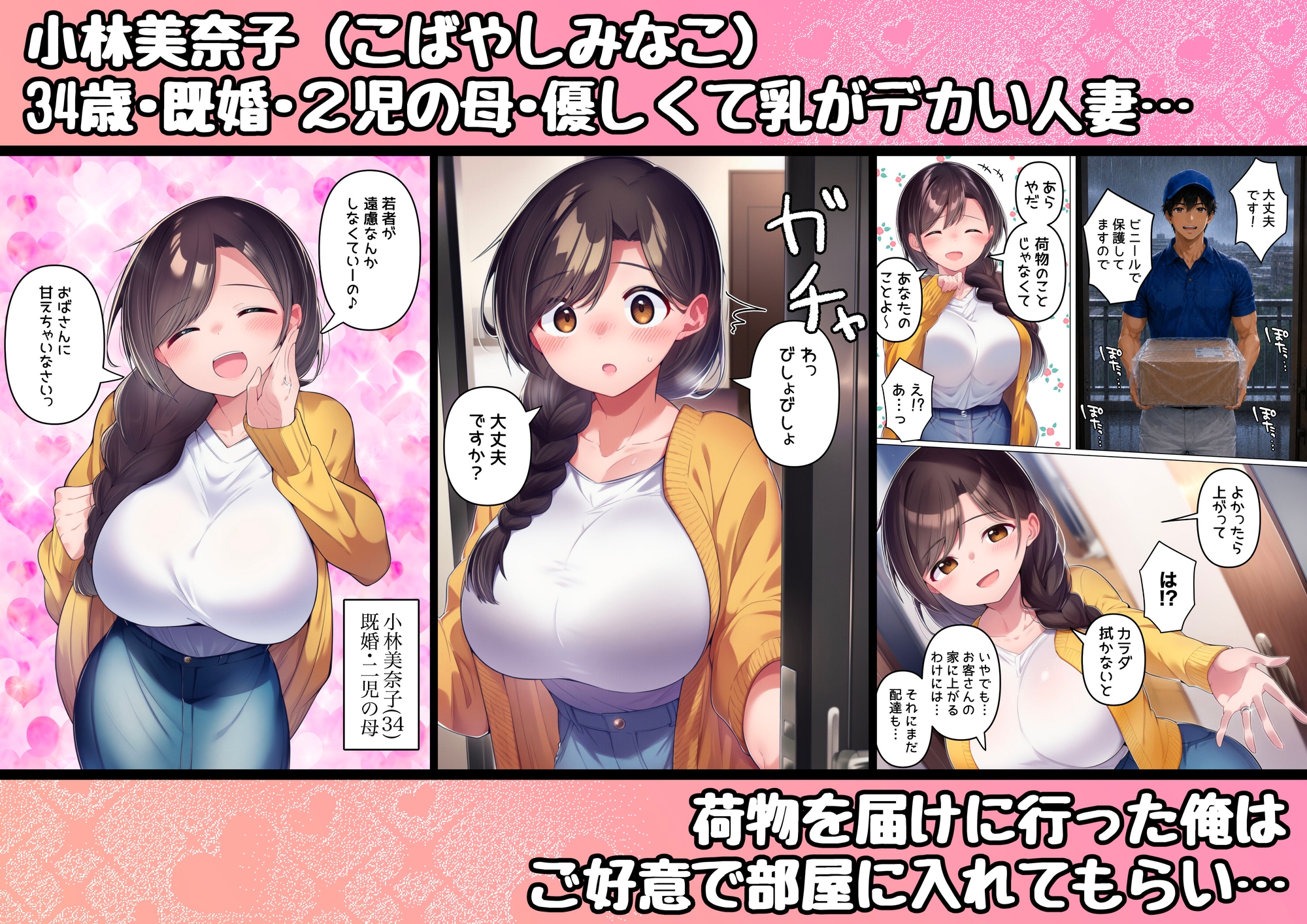 精子宅急便 〜え！?宅配BOXはマ◯コですか！?〜