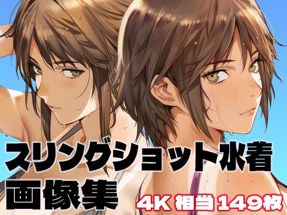 スリングショット水着画像集 4K 相当縦型149枚
