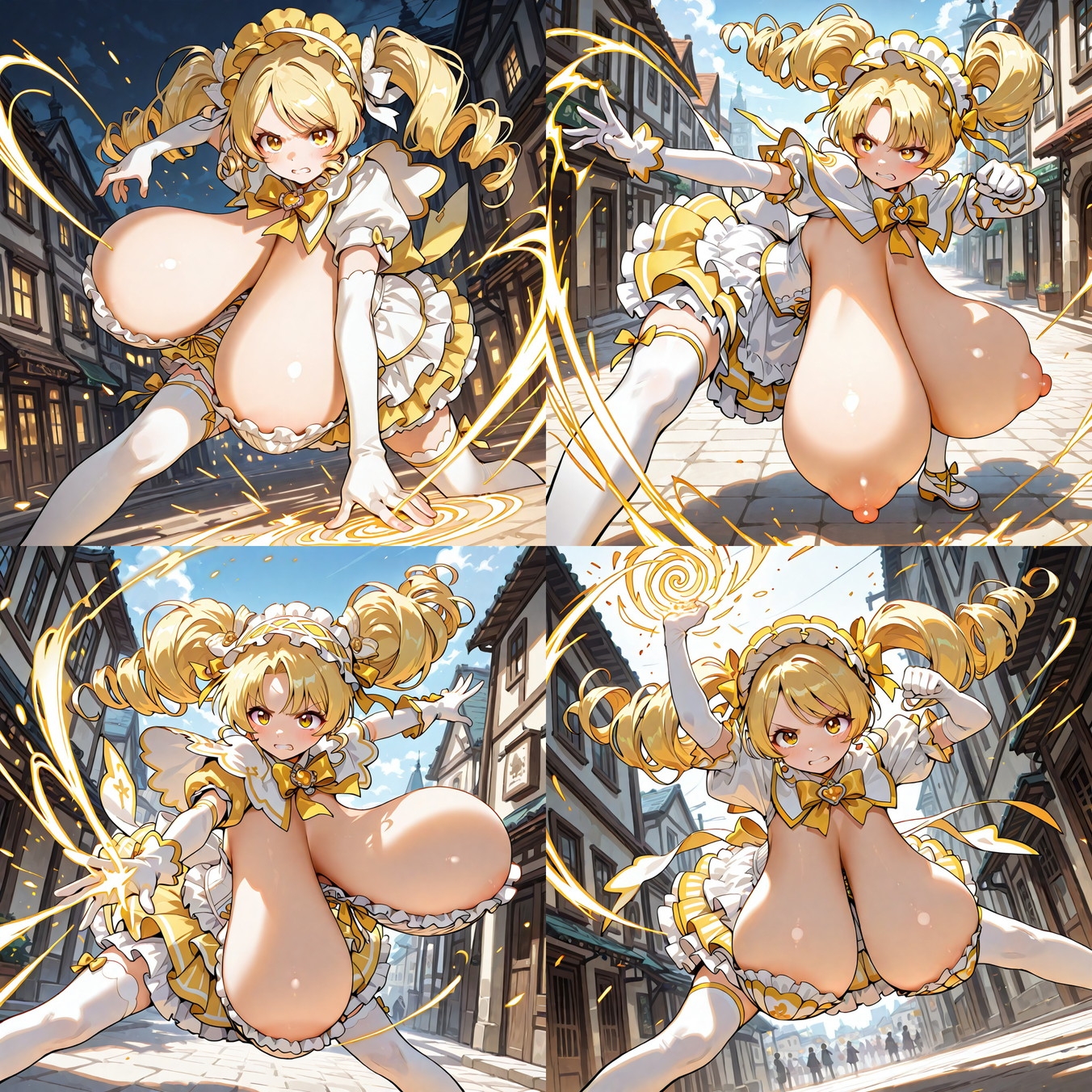 超闘乙女ストラグル・アリス 萌乳魔法少女愛乳譚 第3話 シャイニー・ソレイユ / 陽ノ宮ひなた 前編(前戯・フ〇ラ編)