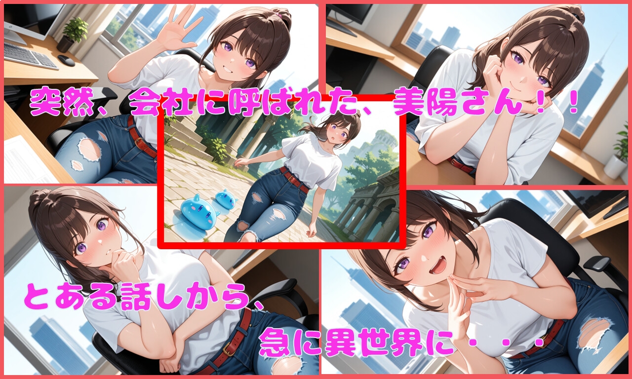 CHAIR 瞬間異世界転移！！電マと潮吹きでバッタバタとスライムを倒し、たまに負ける話！！ ・ 田中 美陽