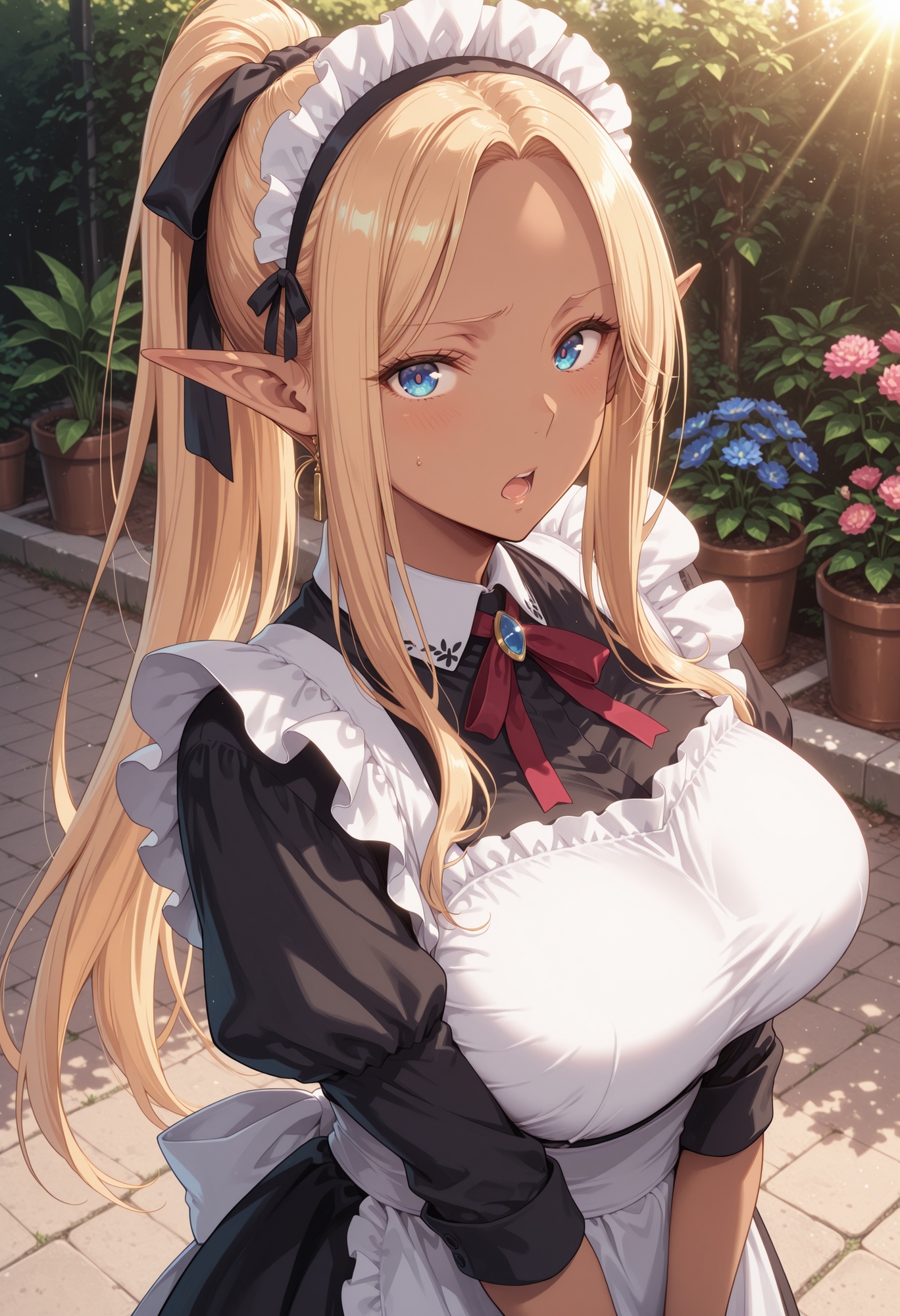 エルフのメイドさんの誘惑10
