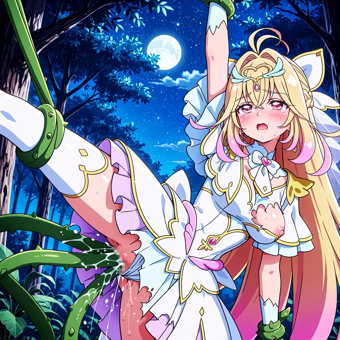 Fan fiction キュ〇アルカナ 触手・異種・輪〇