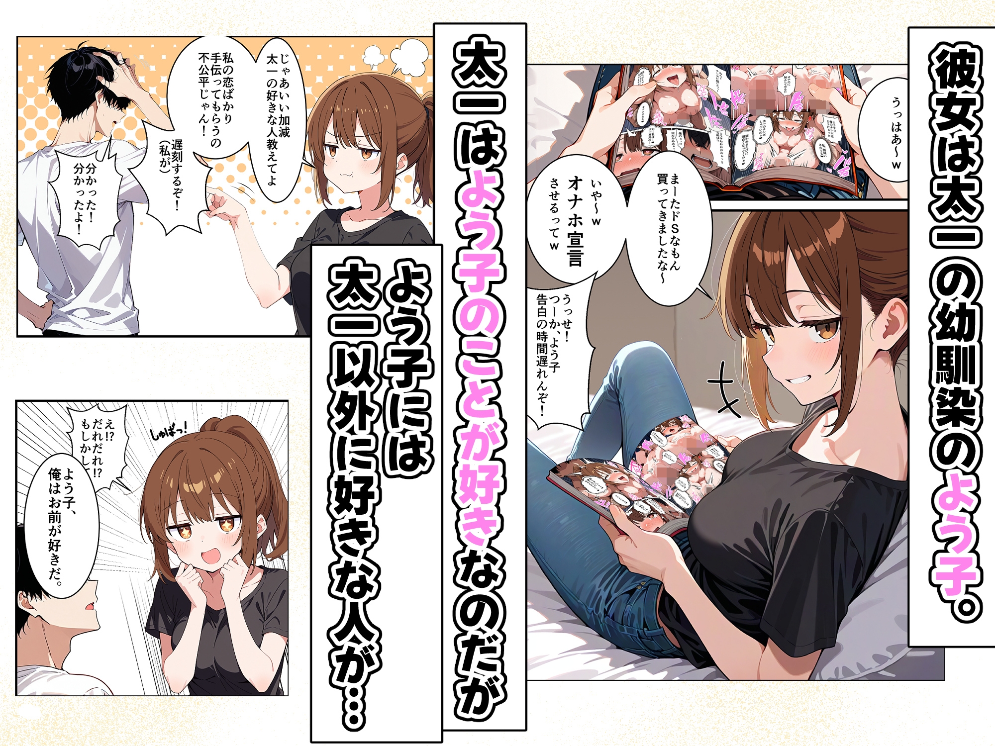 幼馴染が俺の嫁+オナホになるまで