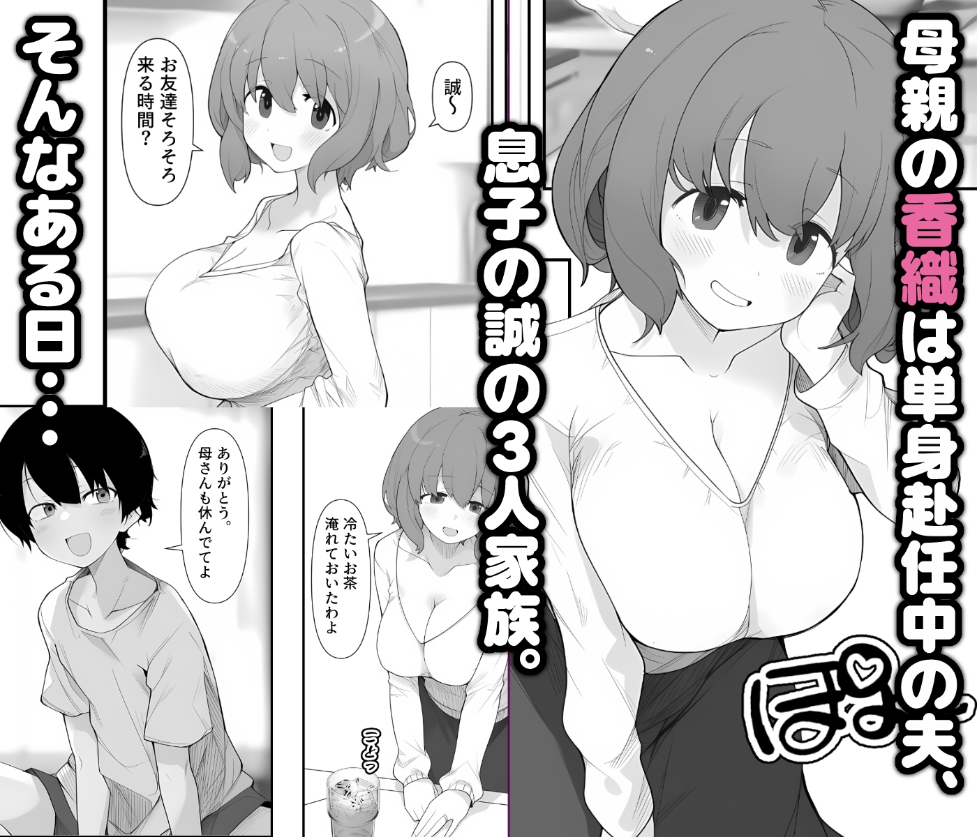 ボクのママは友達のオナホ