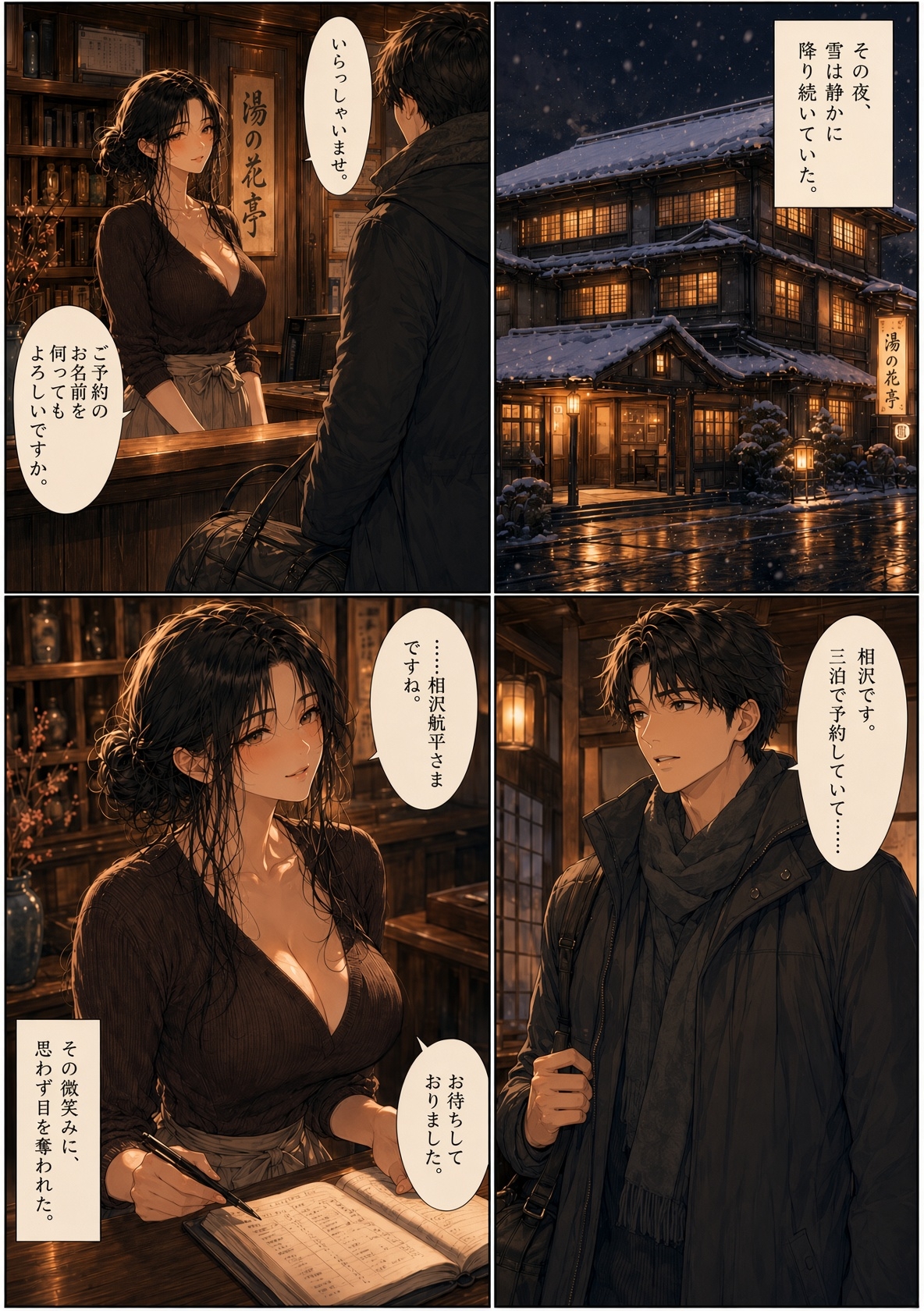 雪解けまで、ここにいて