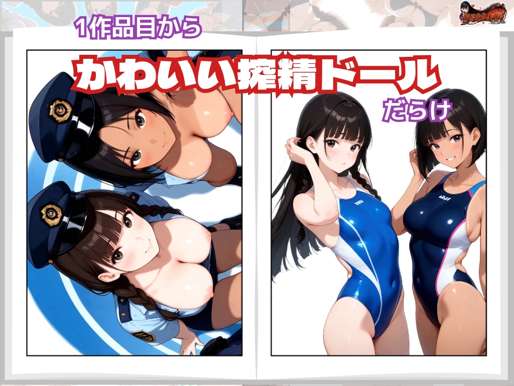AI搾精ドール真面目で健気な彼女達セット作品