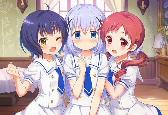 【ご◯うさ】チマメ隊の乱交パーティー