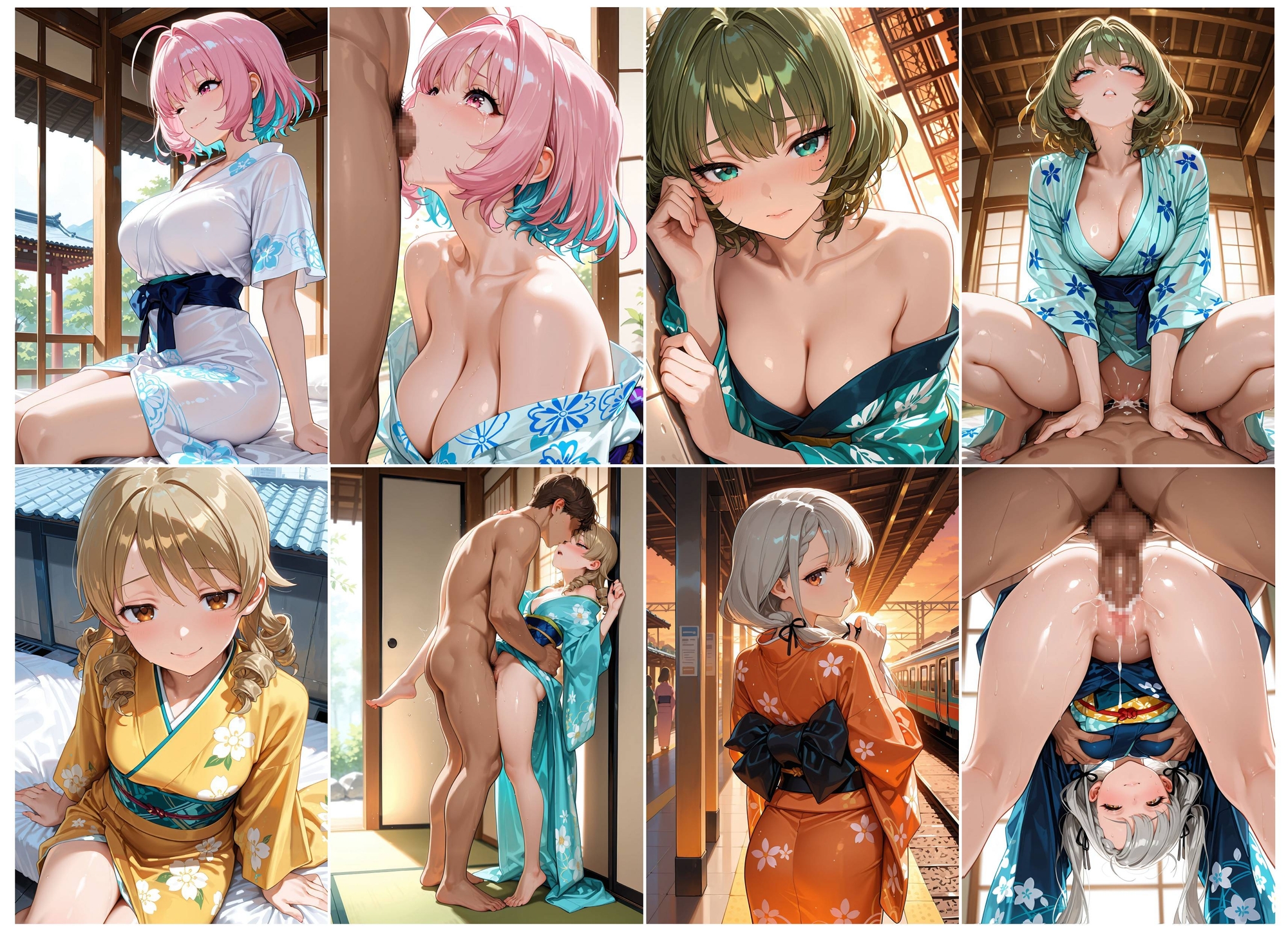 シンデレラアイドルとエッチする話 和服・ナース編