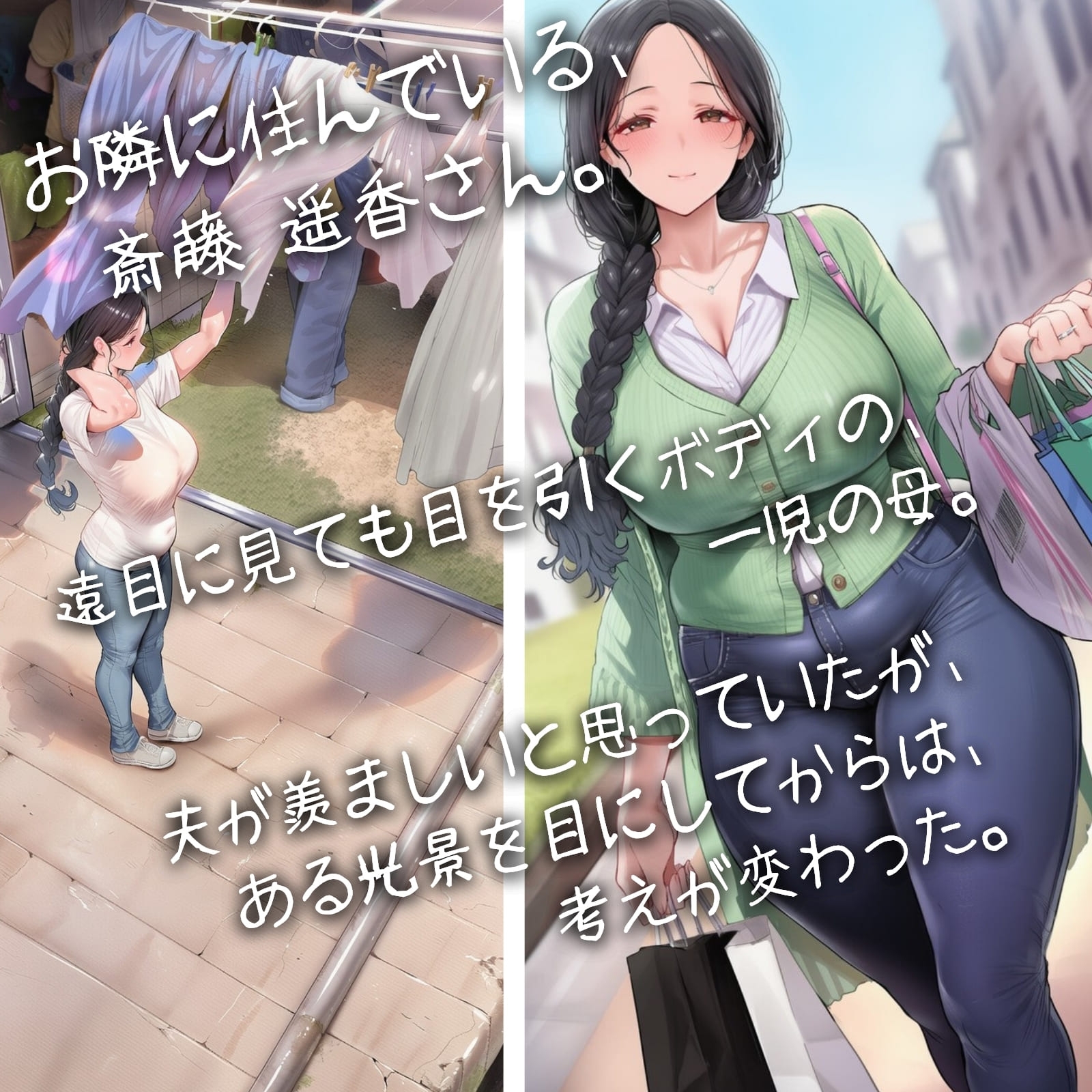 (人妻蟲○覗き見CG447枚)お隣の遥香さんは、淫乱蟲○中毒。