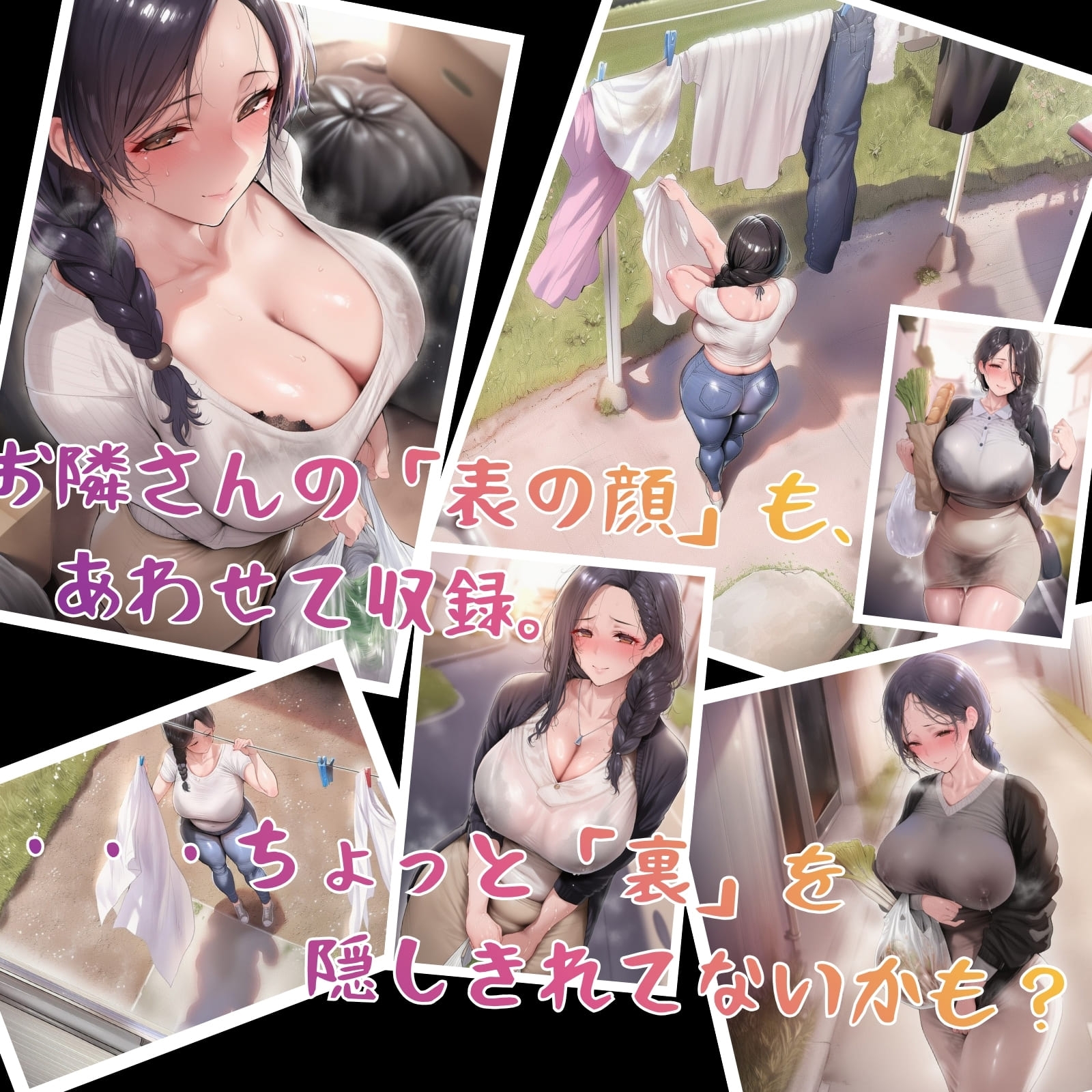 (人妻蟲○覗き見CG447枚)お隣の遥香さんは、淫乱蟲○中毒。