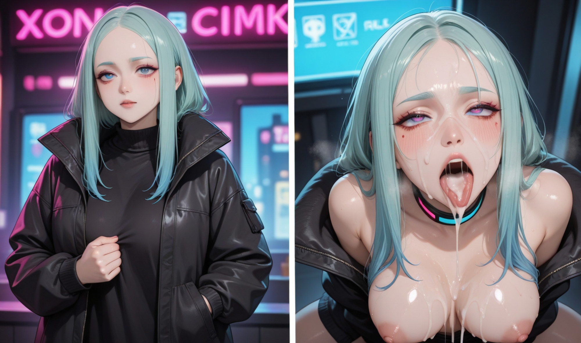 サイバーパンク2コマ