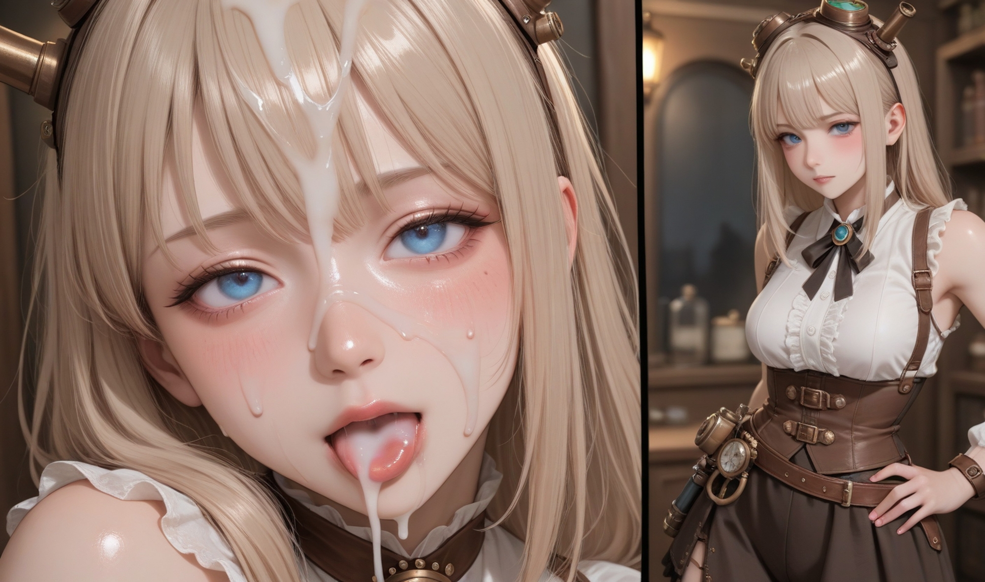 スチームパンク2コマ