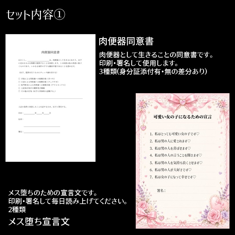 メス堕ちハッピーセット