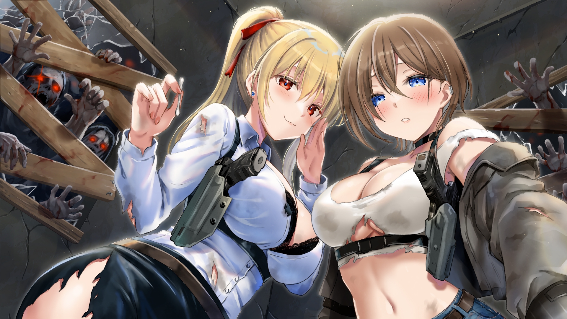 ゾンビに囲まれたので、とりあえず耳かきしよう