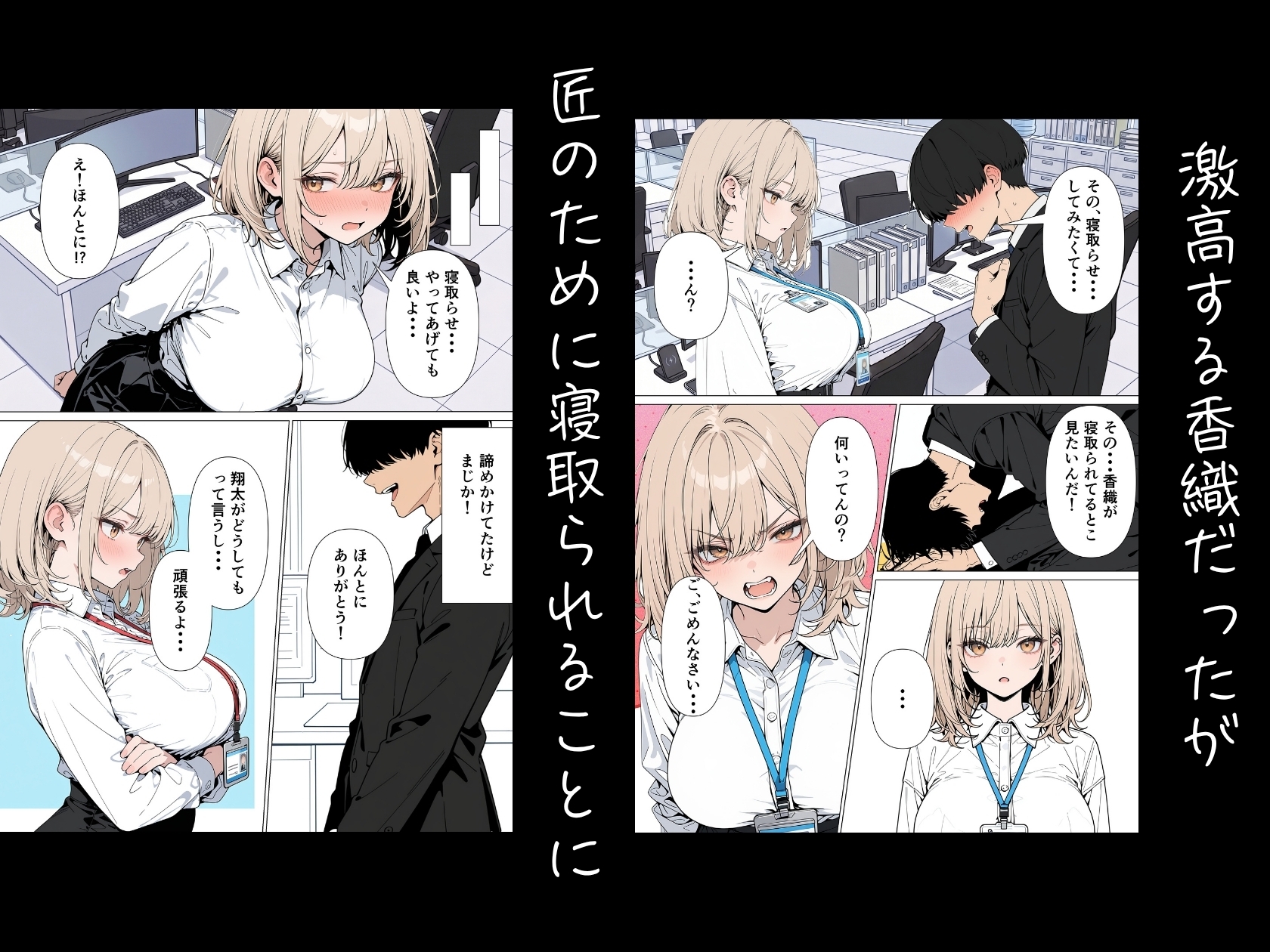同期の巨乳彼女を寝取らせる