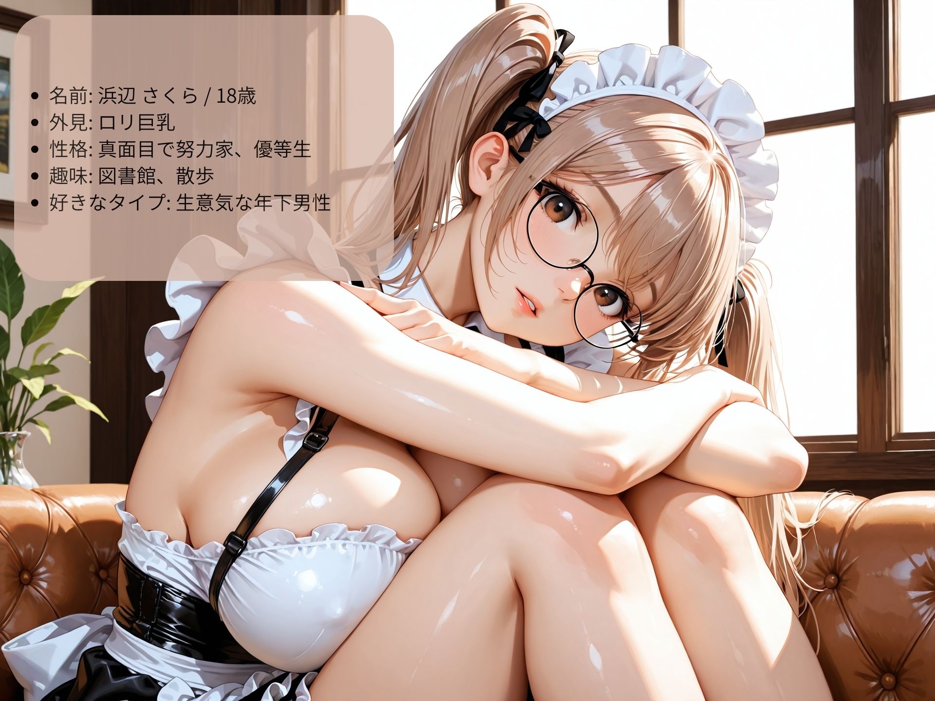 ご主人様が好きすぎる！僕専用の変態言いなり巨乳メイド！