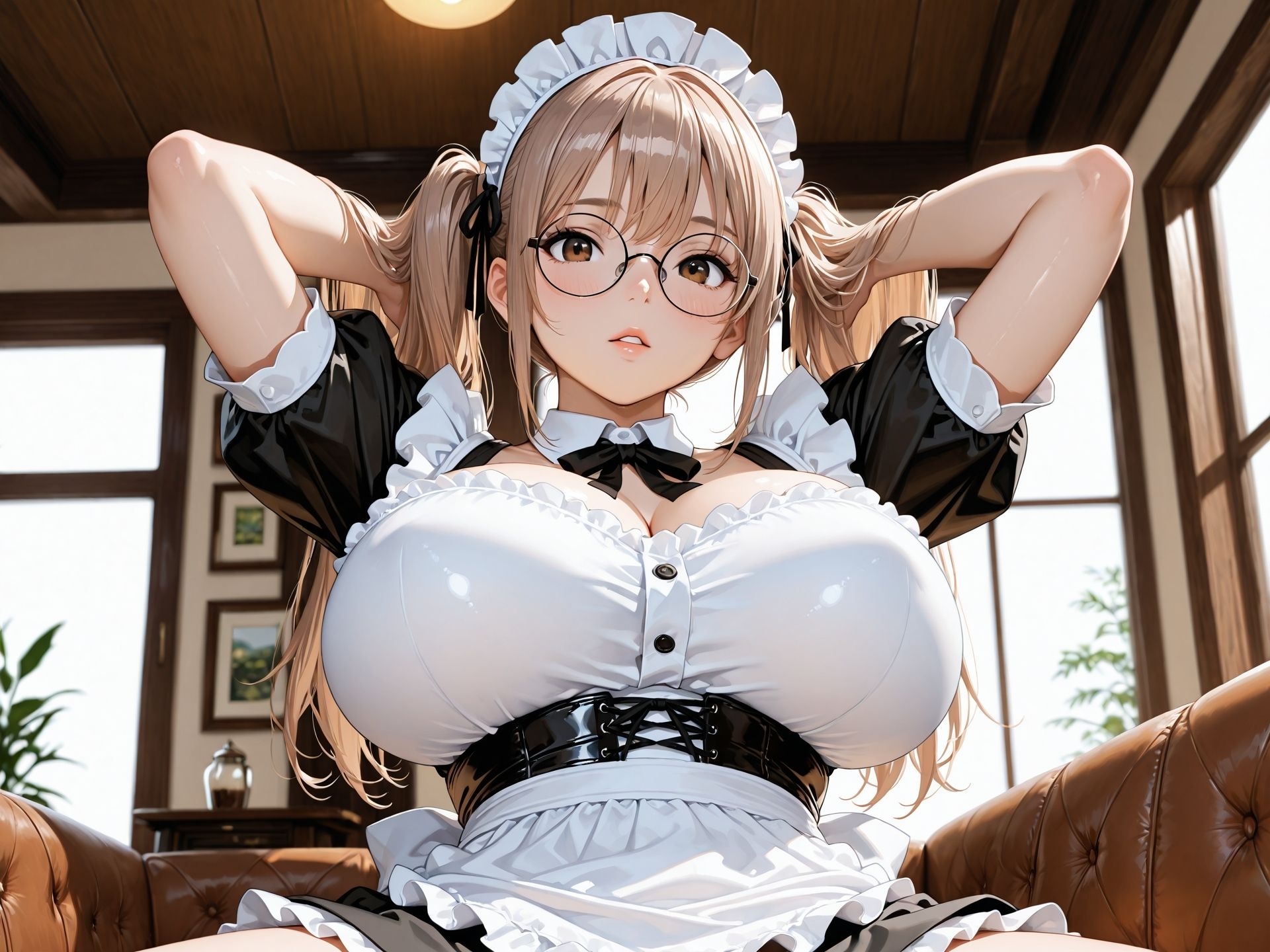 ご主人様が好きすぎる！僕専用の変態言いなり巨乳メイド！