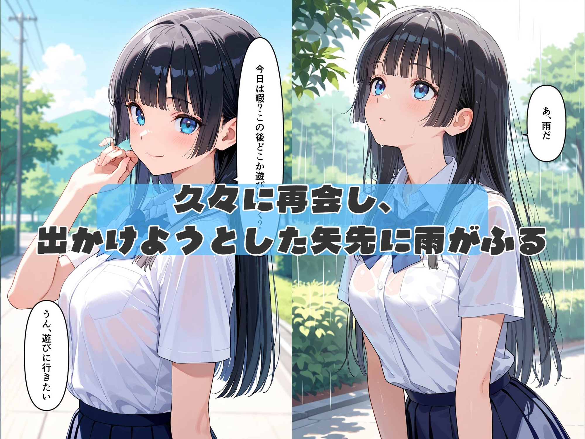 田舎に帰省した時だけ会えるお姉さんとひと夏の思い出作り