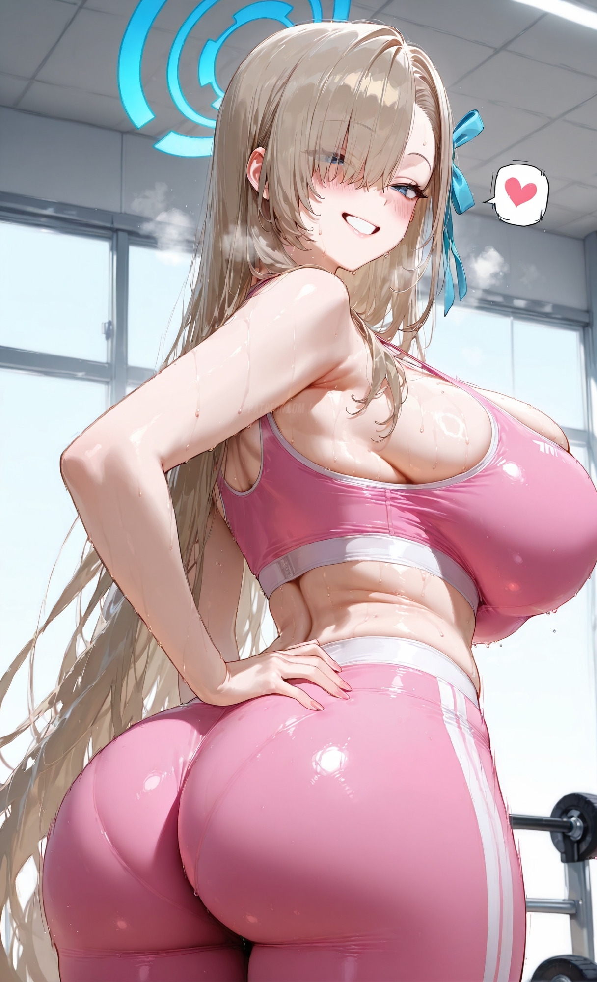 アスナとビーチでイチャらぶ撮影会 Part.68 (イラスト集 188枚)