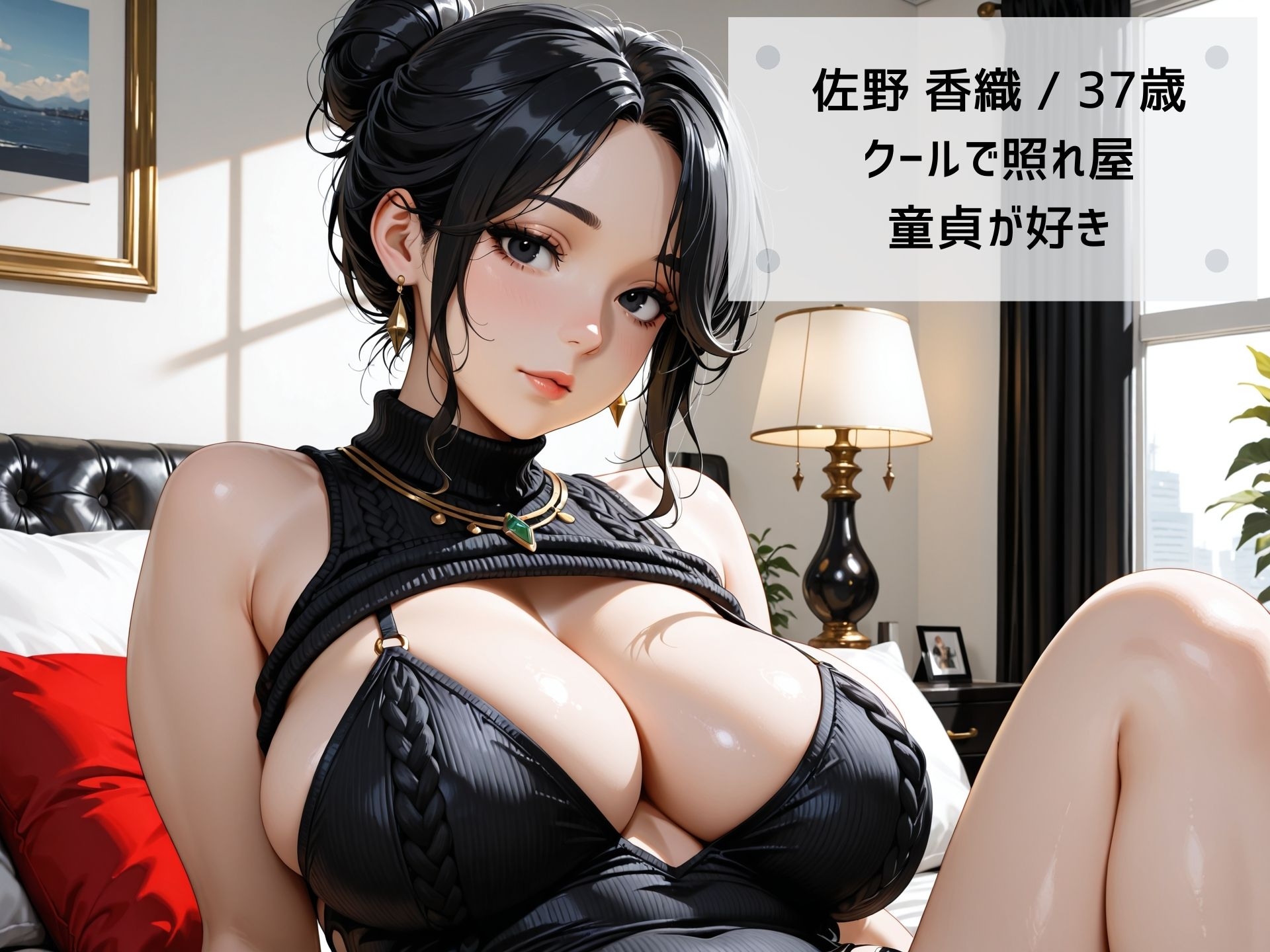 【4KAI動画120fps】揺れる爆乳！ニットワンピのムッチリ人妻家庭教師が最高の筆下ろし！！