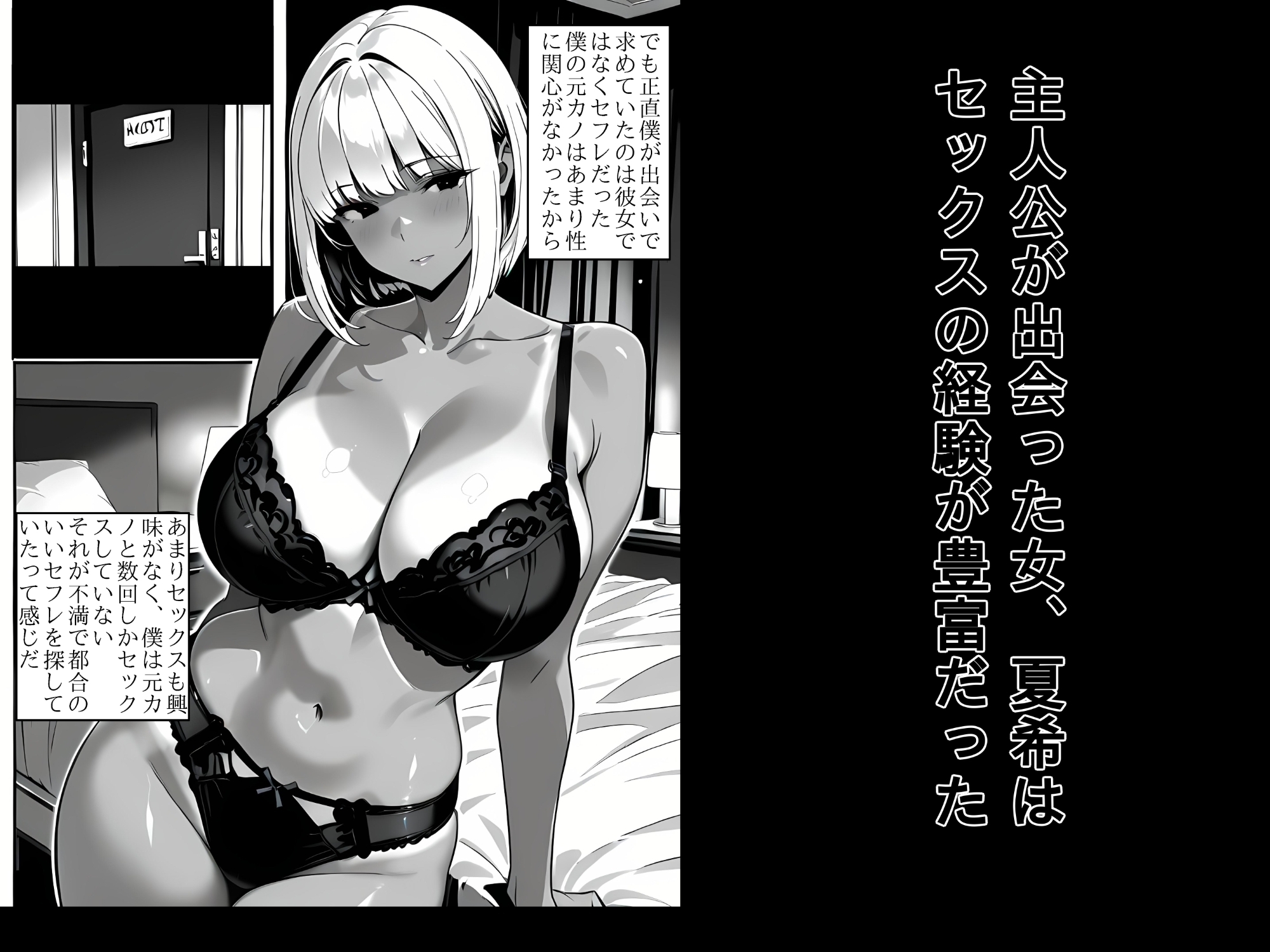 セフレの爆乳黒ギャル