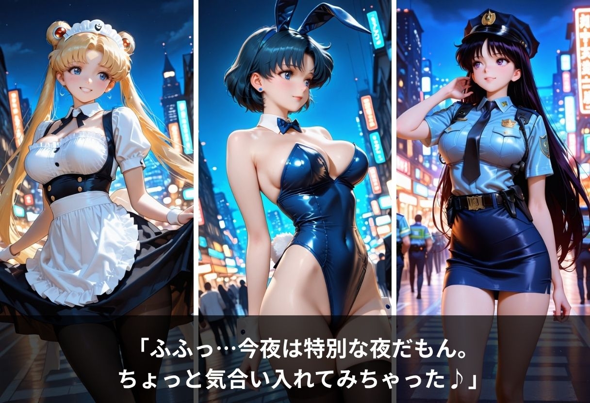 コスプレ戦士達強○完堕ち～大ボリューム500枚～
