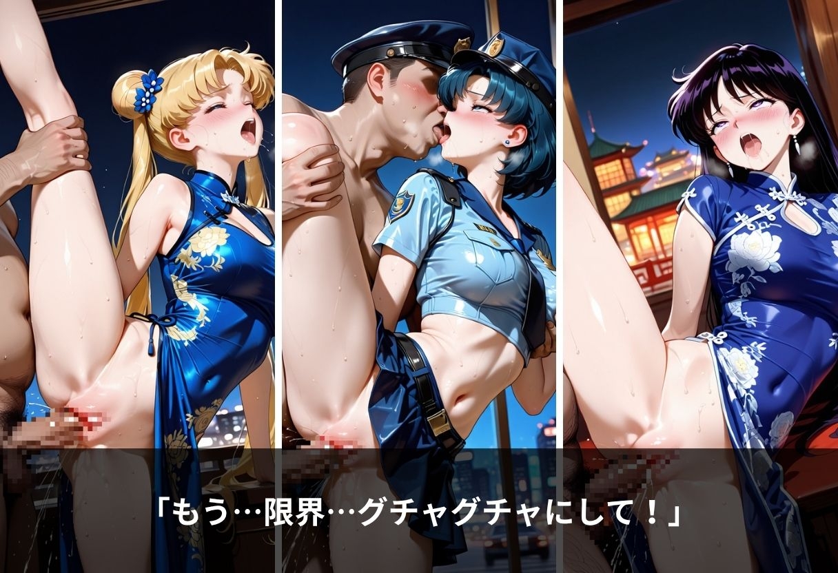 コスプレ戦士達強○完堕ち～大ボリューム500枚～