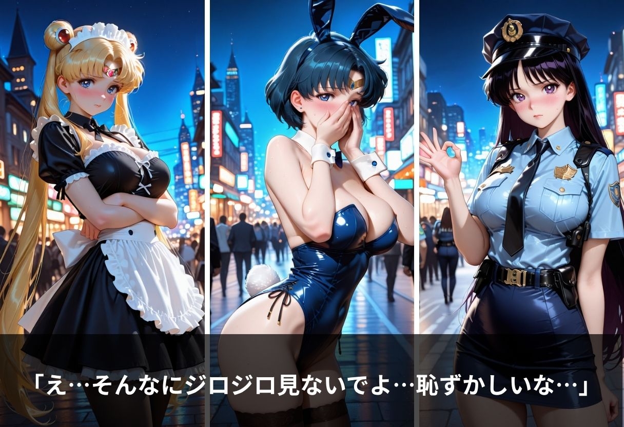 コスプレ戦士達強○完堕ち～大ボリューム500枚～