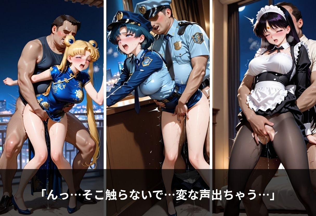 コスプレ戦士達強○完堕ち～大ボリューム500枚～