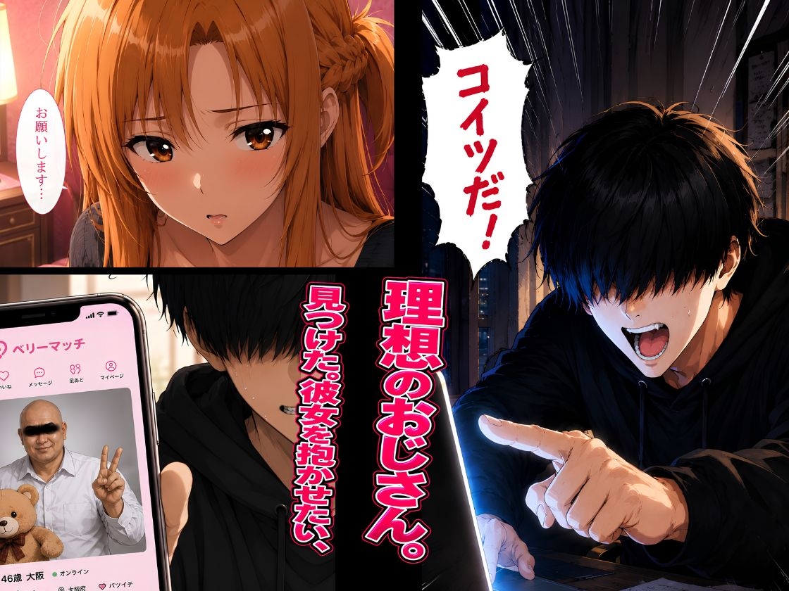 彼女をおじさんに抱かせて横で見た！【寝取らせ】〜了承した彼女と目の前セックス