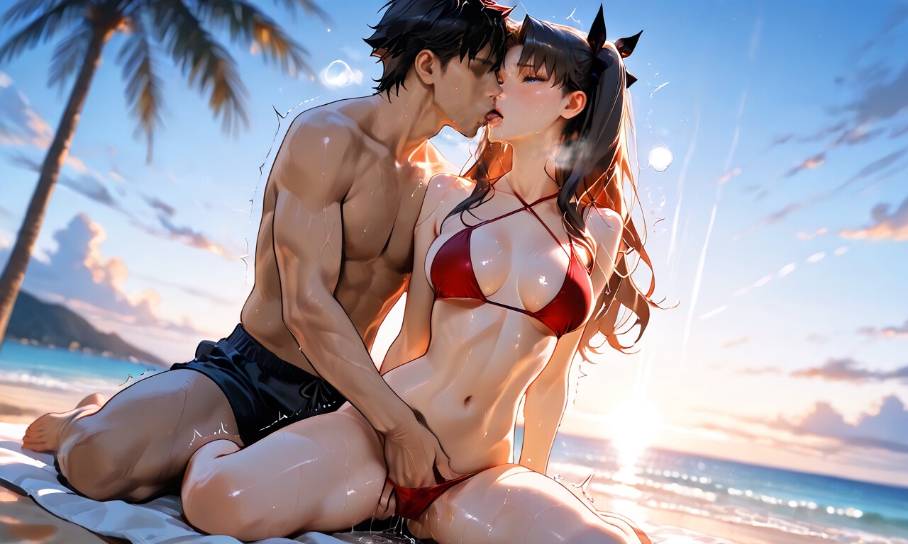 没落魔術師 遠坂さん 夏だから全て開放しちゃいました