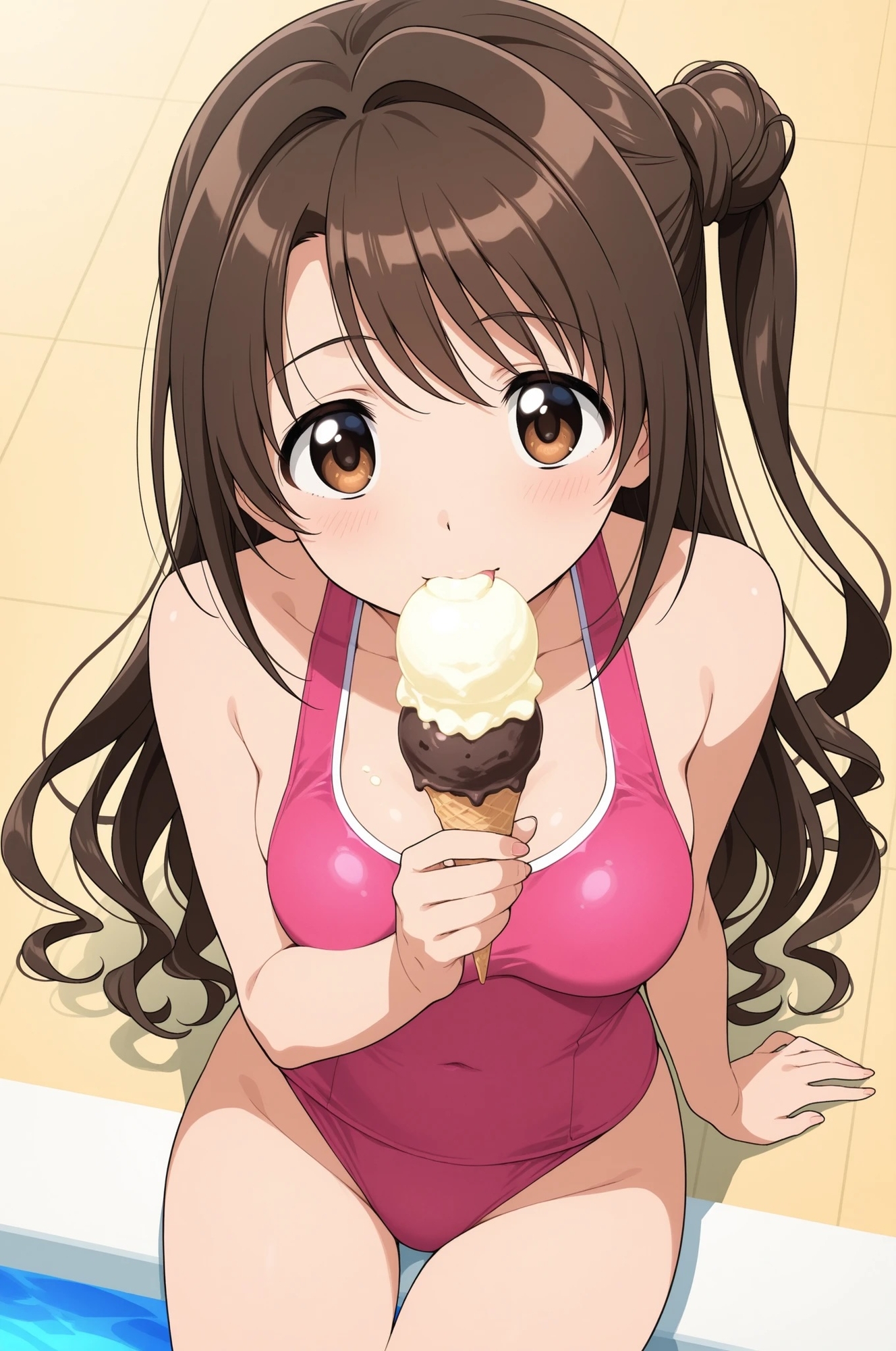 虹かけ誌 アイドルマ◯ター イラスト集53 島◯卯月 仕事を選ばずに、がんばります！