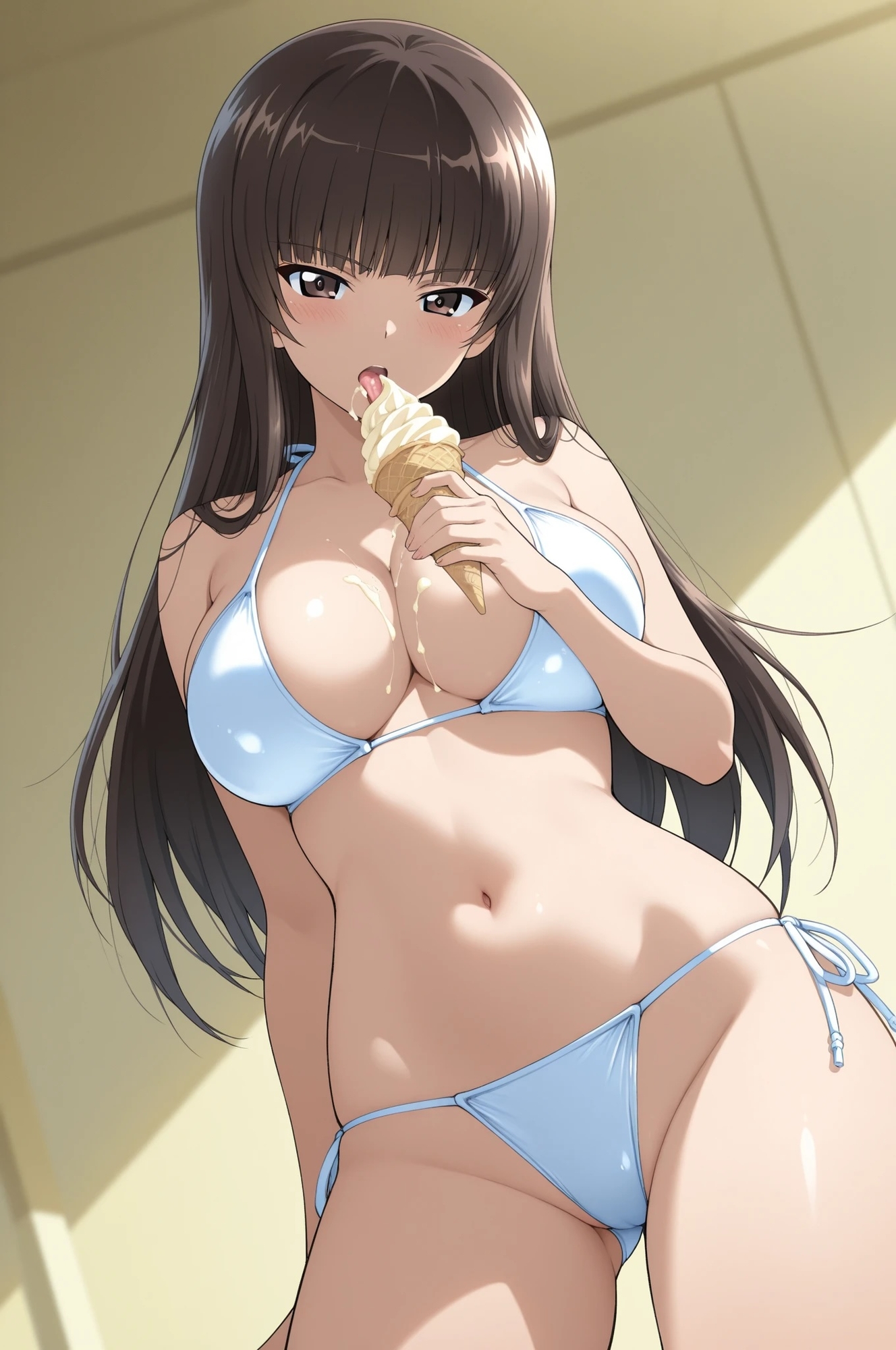 虹かけ誌 ガール◯&パンツァー イラスト集24 西◯しほ ギャラクシーな母と笑いなさい